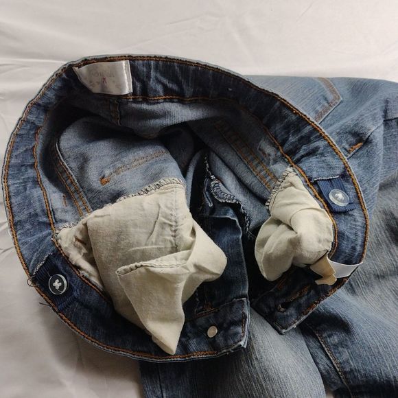 Pony Tails 🌟 4 For $15 Embroidered Bootcut Denim  Jeans Inseam 31" - Picture 10 of 14